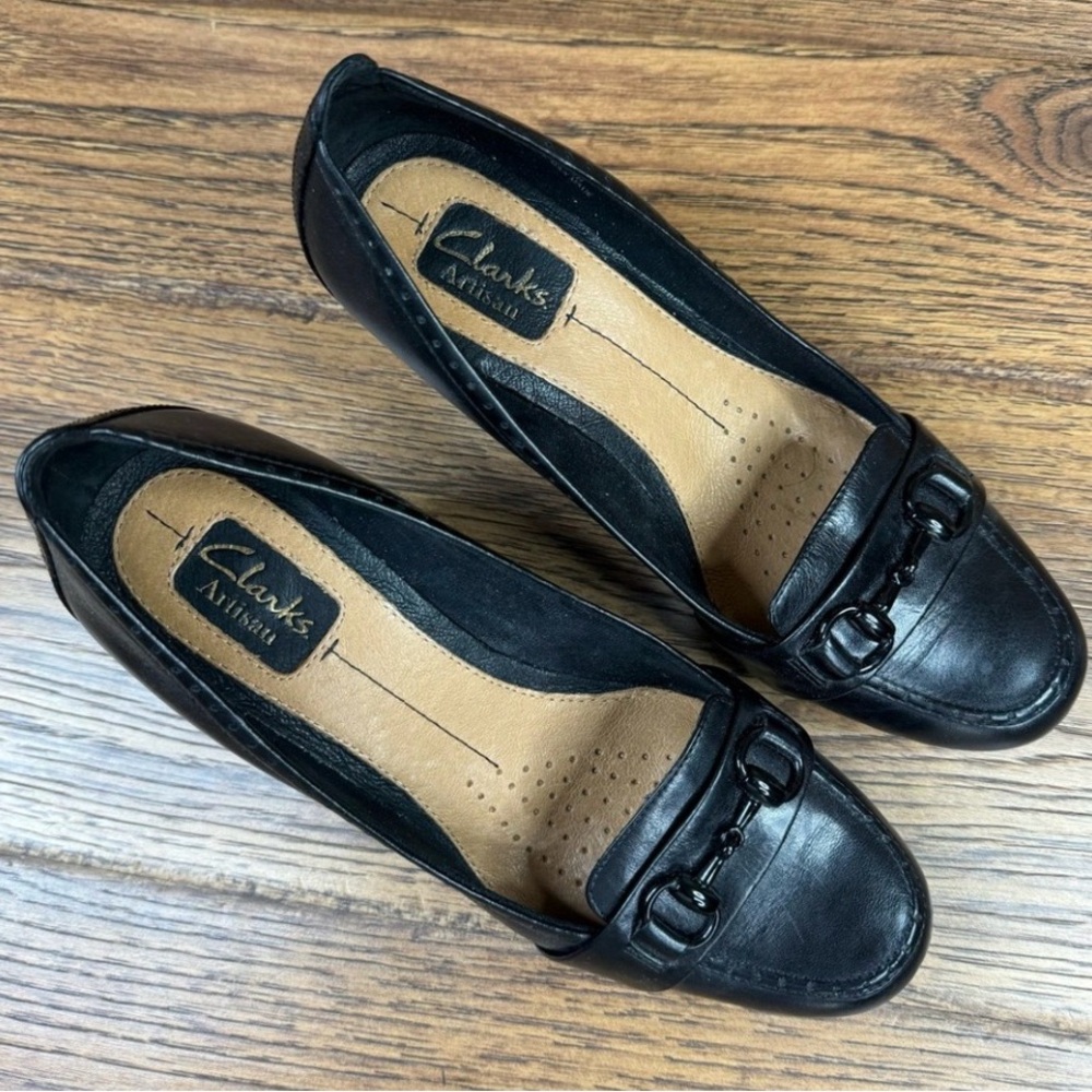 Clarks Artisan Womens Size 8
Pumps Shoes Heels Black - Picture 6 of 7